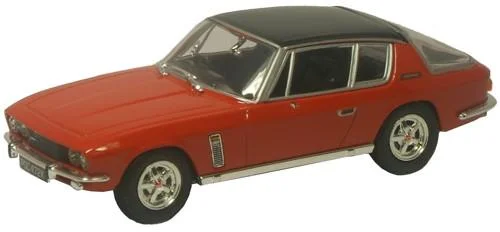 Oxford Diecast Jensen Interceptor Flag Red Series III - 1:43 Scale