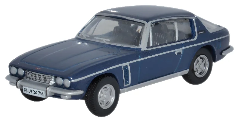Oxford Diecast Jensen Interceptor Royal Blue - 1:76 Scale