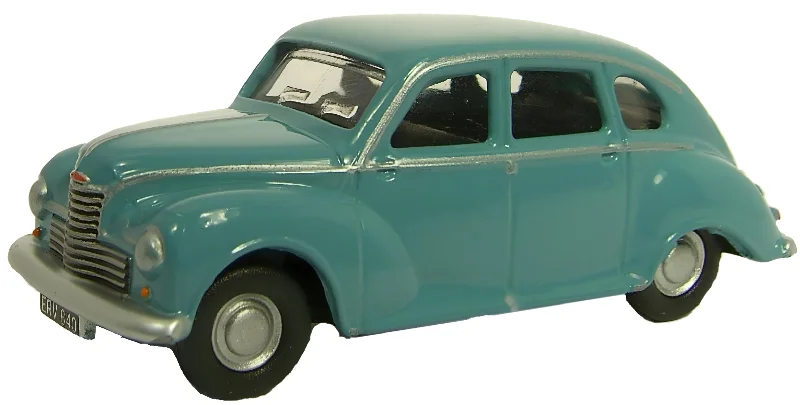 Oxford Diecast Jowett Javelin Turquoise - 1:76 Scale