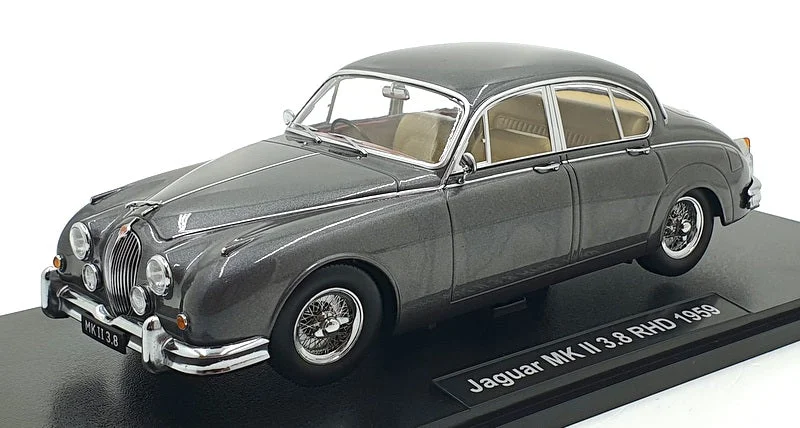 KK 1/18 Scale Diecast KKDC181016 - 1959 Jaguar MK II 3.8 RHD - Met Dark Grey