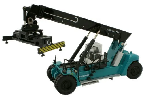 Oxford Diecast Konecranes Reach Stacker Blue - 1:76 Scale