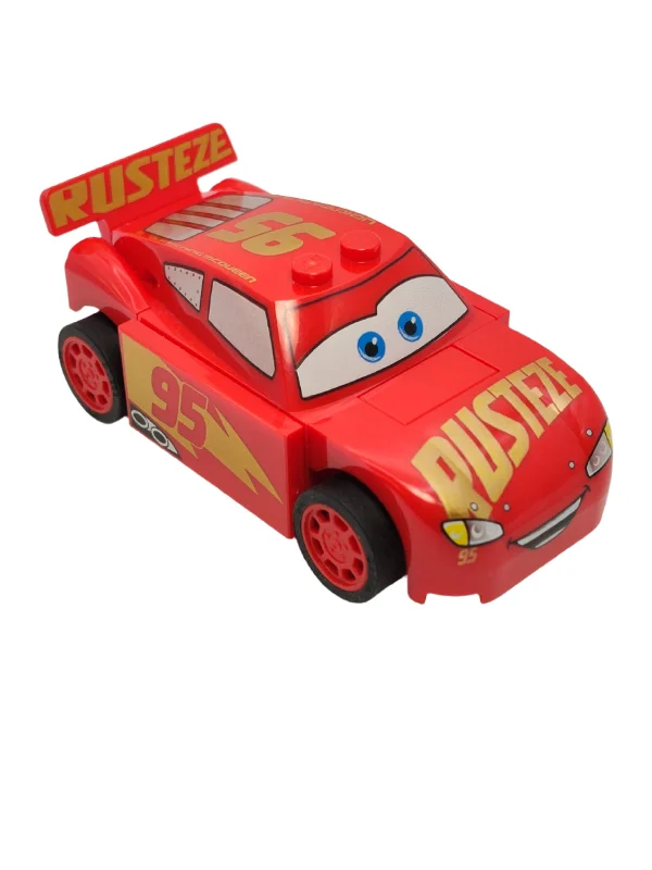 Lightning McQueen - 'RUSTEZE' in Heavy Script, crs011