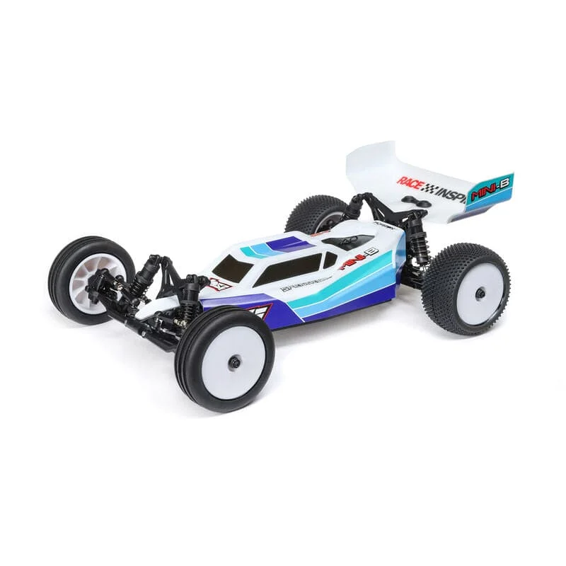 LOS01024T2 1/16 Mini-B 2WD Buggy Brushless RTR, Blue