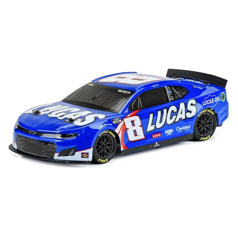 LOS1122408 Kyle Busch #8 Lucas Oil 2024 Chevy Camaro: 1/12 AWD NASCAR RC Racecar (FOR A EXTRA BATTERY PLEASE ORDER SPMX142S30H2)