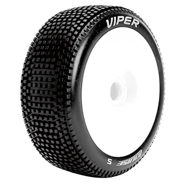 Louise 1:8 B-Viper With White Rim - Mounted - Soft (2)