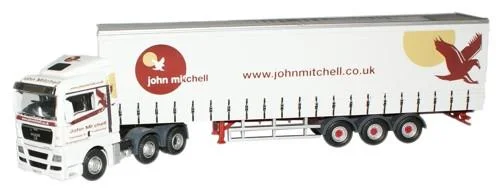 Oxford Diecast John Mitchell MAN TGX - 1:76 Scale