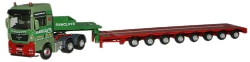 Oxford Diecast J B Rawcliffe MAN TGX - 1:76 Scale