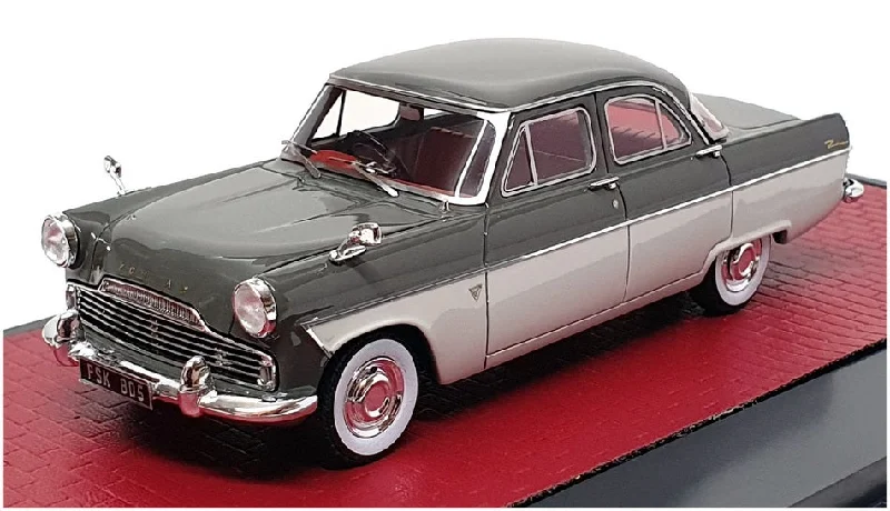 Matrix 1/43 Scale MX40603-151 - 1959-62 Ford Zodiac 206E Saloon - 2-Tone Grey