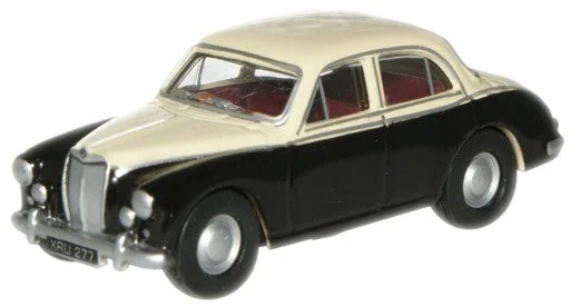 Oxford Diecast Ivory/Black MGZB - 1:76 Scale