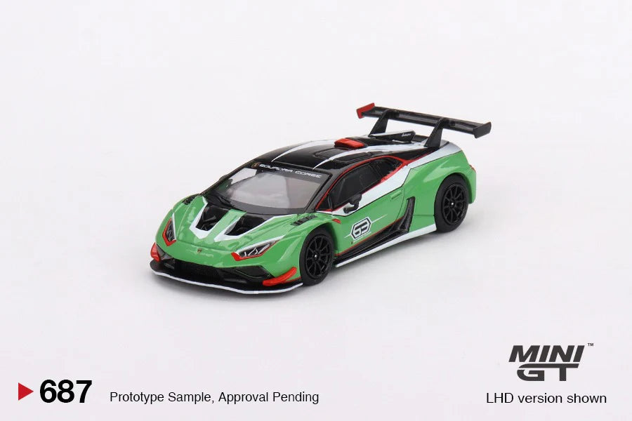 Mini GT 00744-L - Aston Martin Valkyrie 2023 yellow 1:64