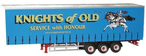Oxford Diecast Knights of Old Trailer - 1:76 Scale