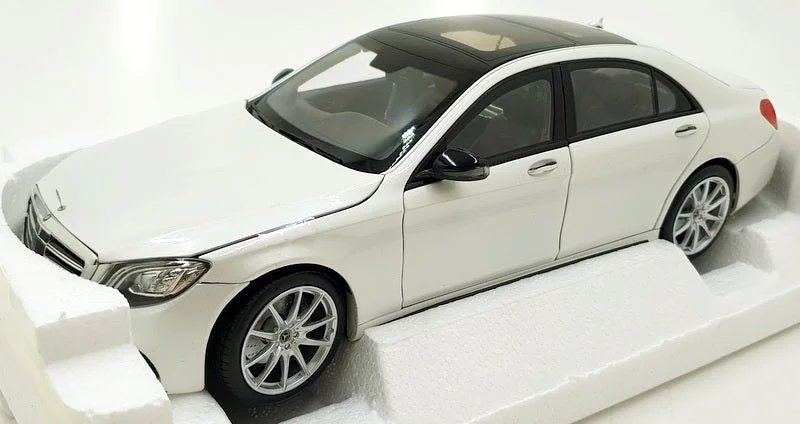 Norev 1/18 Scale Diecast 183792 Mercedes-Benz S-Class AMG 2018 - Metallic White