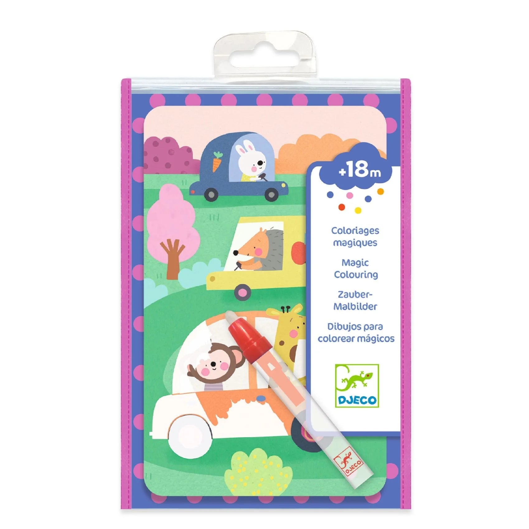 On the Road Magic Coloring Kit | DJECO