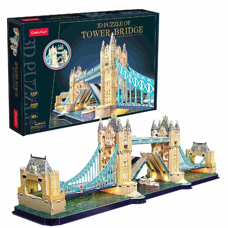 TOWER BRIDGE 222PCS W/LED LIGHTS