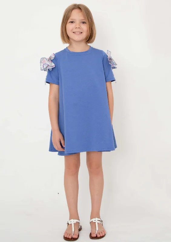Piccola Ludo Imperia Blue Dress