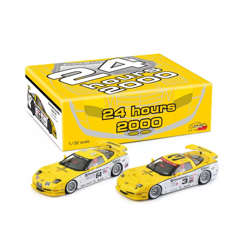 REVO Slot 0188 1/32 Chevrolet Corvette C5-R Twin Pack**