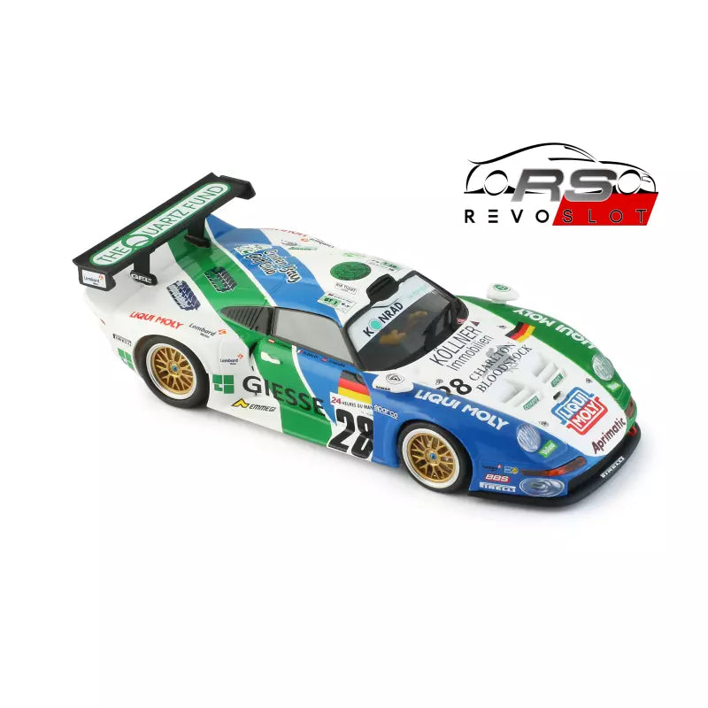 REVO Slot 0212 1/32 Porsche 911 GT1 #28 Konrad Motorsport Slot Car**