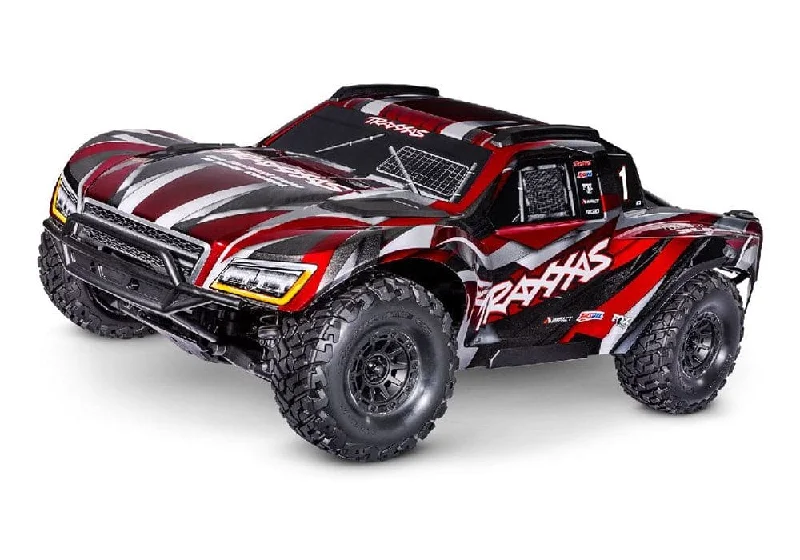 TRA102076-4RED Traxxas Maxx Slash 1/8 4WD Brushless Short Course Truck-Red *** Recommended Battery and Charger Completer Pack part # TRA2990 TO RUN THIS TRUCK