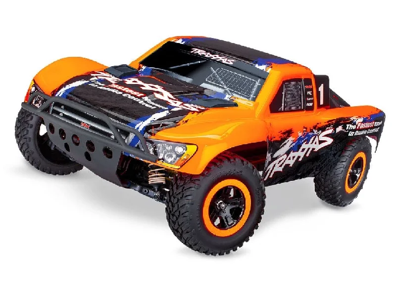 TRA68286-4ORANGE Traxxas Slash 4X4 VXL (Orange): 1/10 4WD Short Course Truck