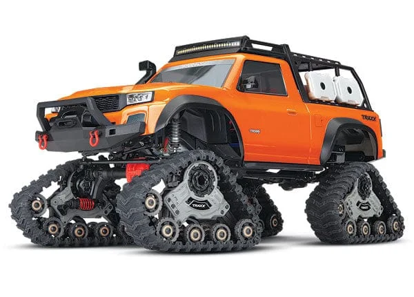 TRA82034-4 ORANGE TRX-4 with All-Terrain Traxx 1/10 Scale 4WD Electric Truck. Ready-to-Race¶© with TQ 2.4GHz Radio System, XL-5 HV ESC YOU will need this part # TRA2992 to run this truck