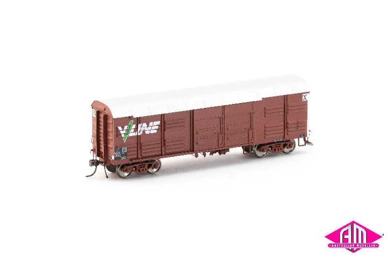 Victorian 40’2” Louvre Vans V/Line VLCX-05 (HO Scale) 3 Pack