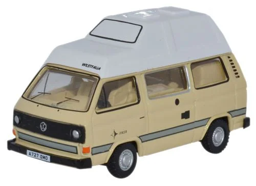 Oxford Diecast Ivory VW T25 Camper - 1:76 Scale