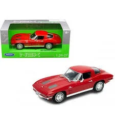 Welly 24073 1963 Chevy Corvette 1:24 – 1:27 Red