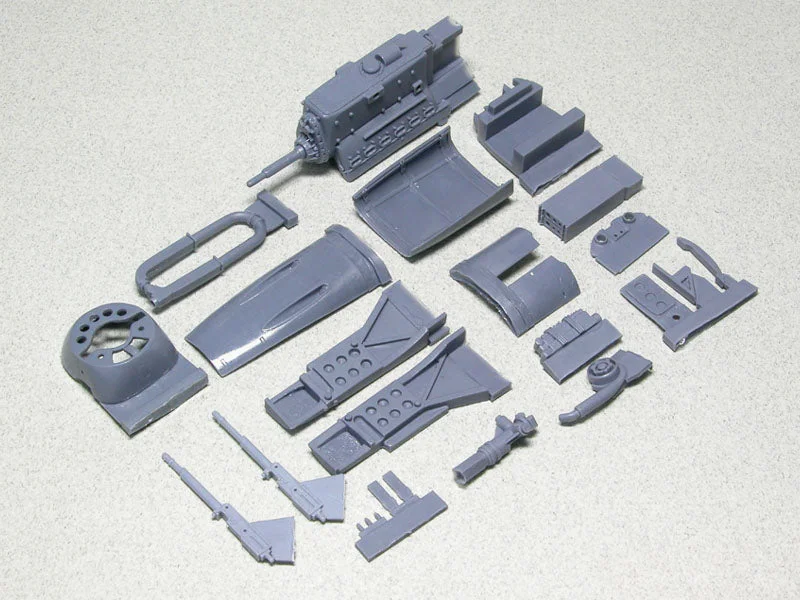 Wolfpack 1/32 scale resin Ki61-I Hien Ha-40 Engine set for Hasegawa - WPD32005