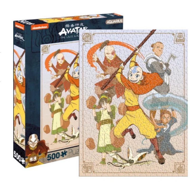 Avatar The Last Airbender Cast 500 Piece Jigsaw Puzzle