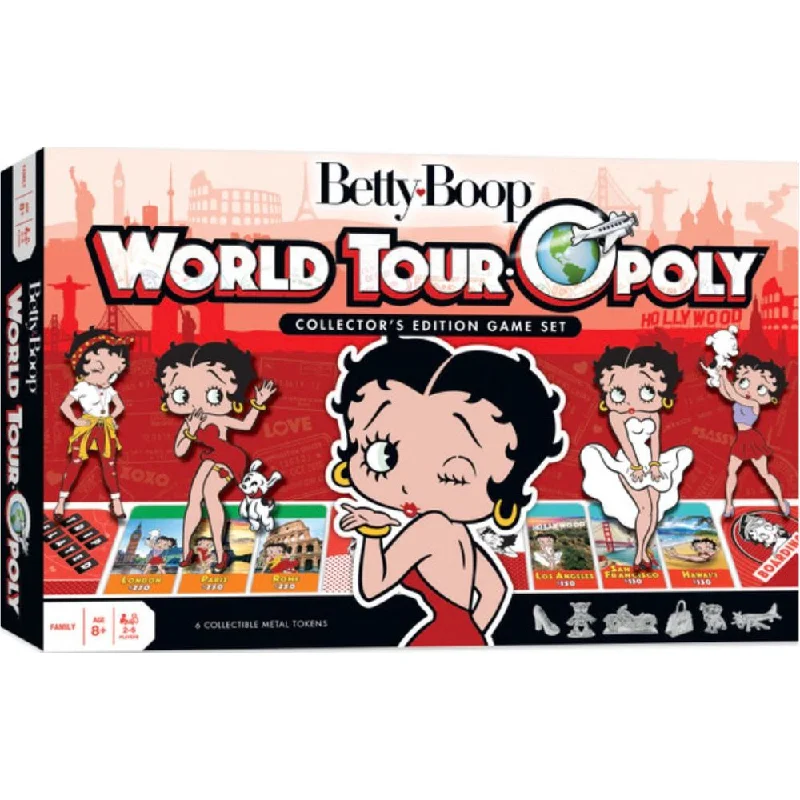 Betty Boop world tour-opoly