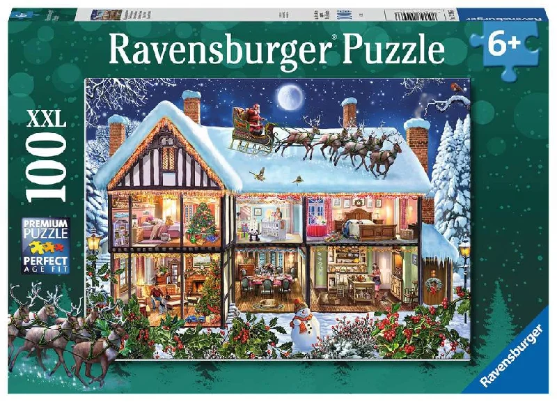Christmas at Home Puzzle - 100pcs | Ravensburger