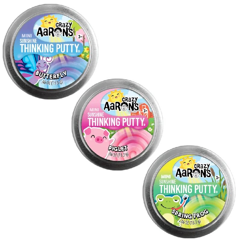 Color Changing Sunshine Mini 2" Thinking Putty