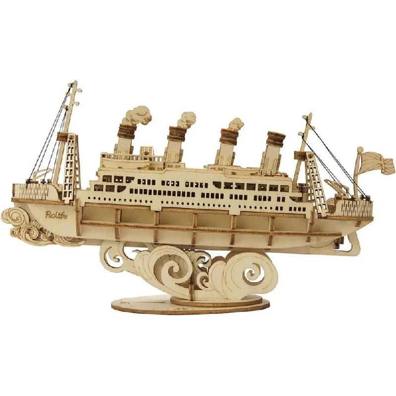 Cruise ship Wooden Puzzle