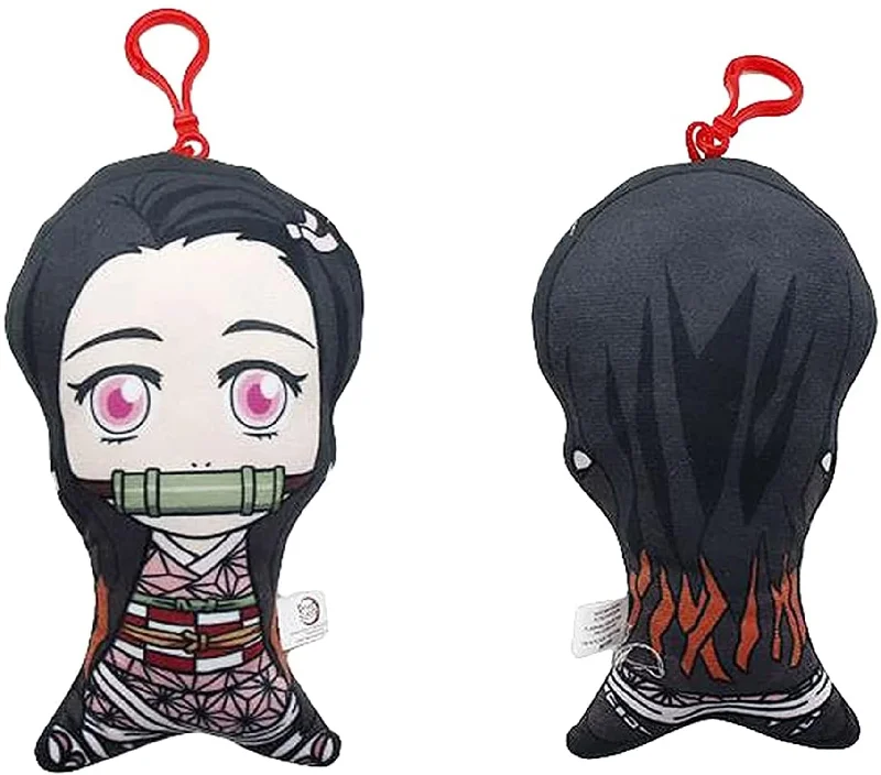 Demon Slayer 5 Inch Plush Bag Clip Hanger | Nezuko