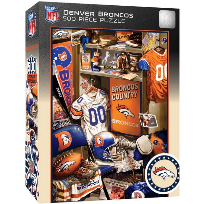 Denver Broncos Locker Room Puzzle
