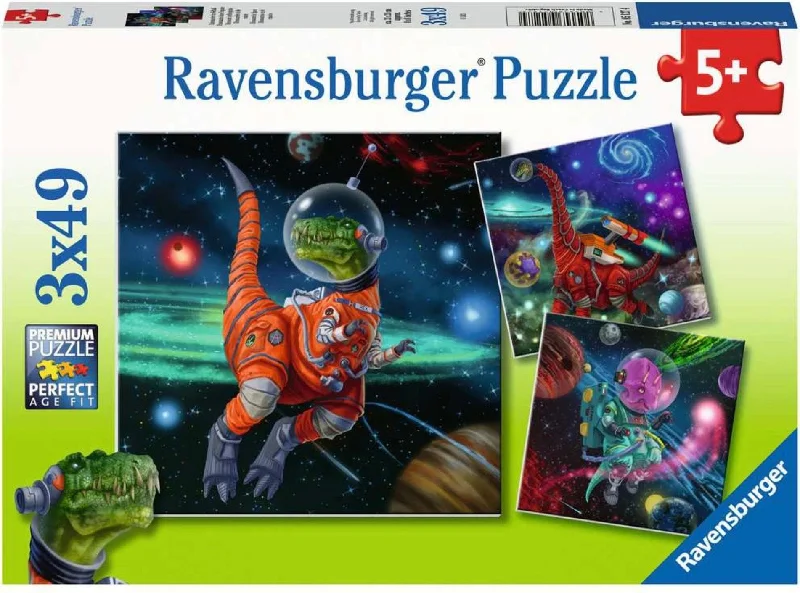 Dinosaurs in space 3x49pcs