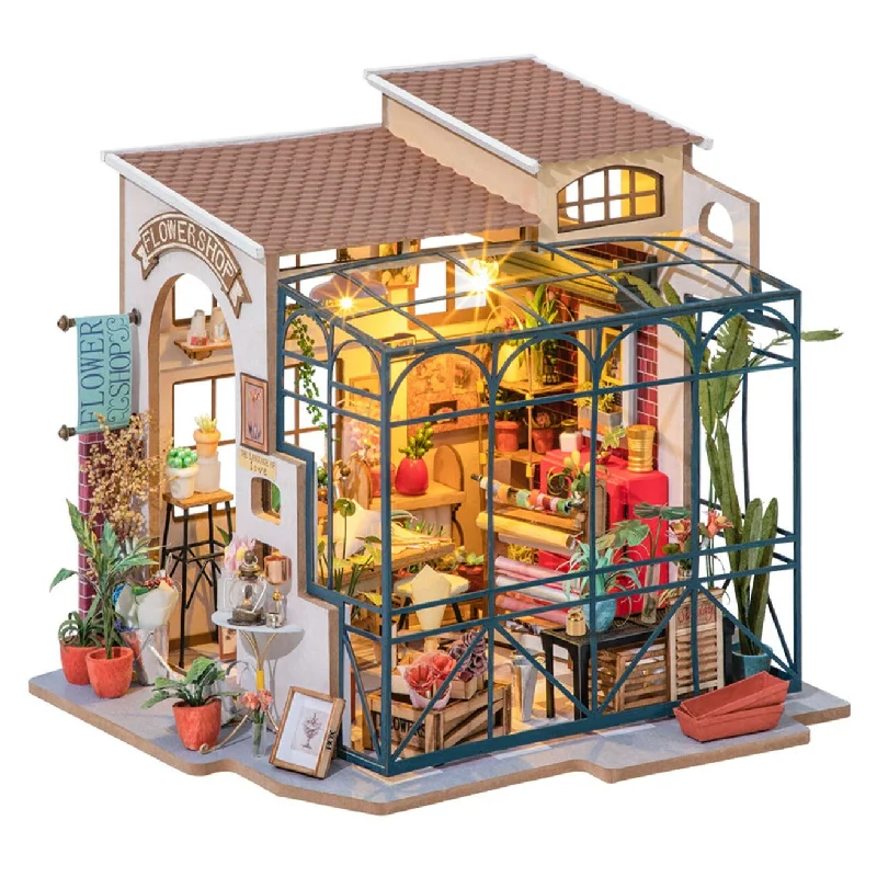 DIY Miniature:  Emily's Flower Shop
