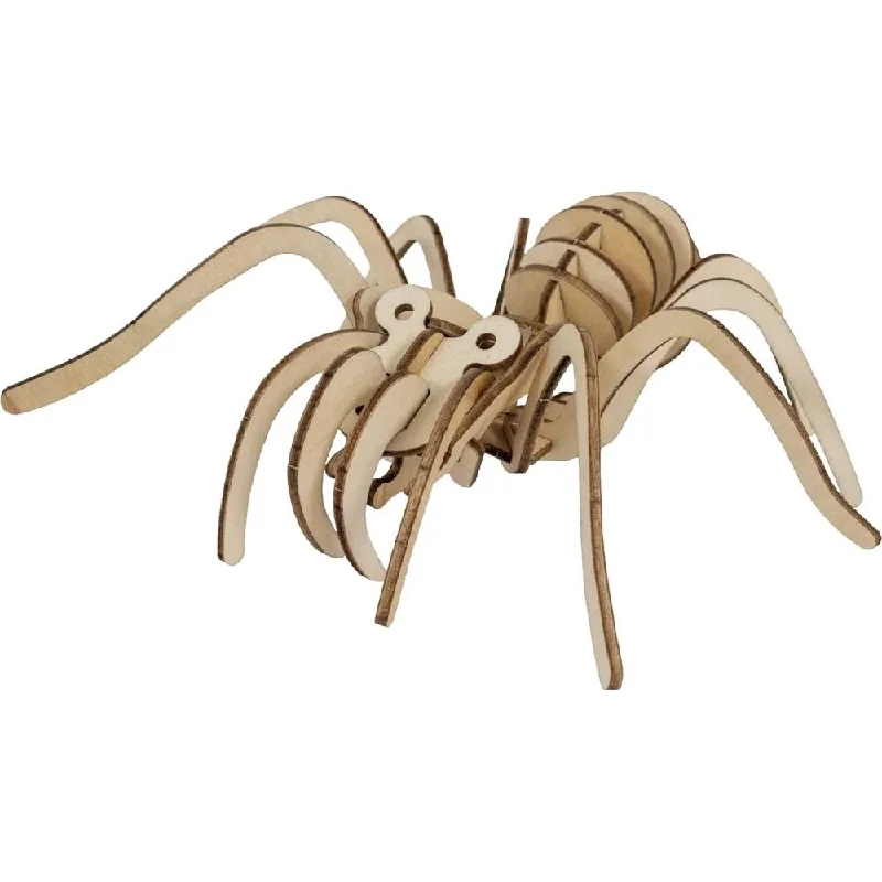 Eco 3D Wooden Puzzle - Tarantule