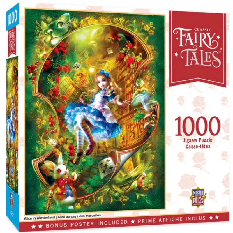 Fairy Tales Alice In Wonderland 1000pc Puzzle