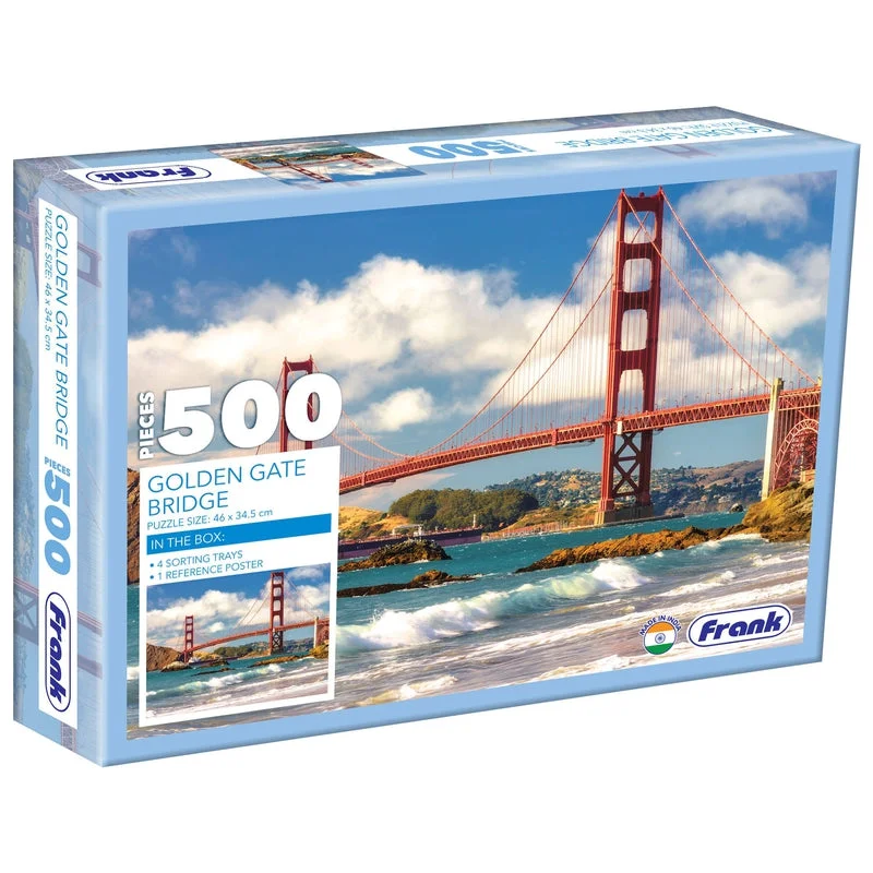 Golden Gate Bridge 500 Piece Jigsaw Puzzle