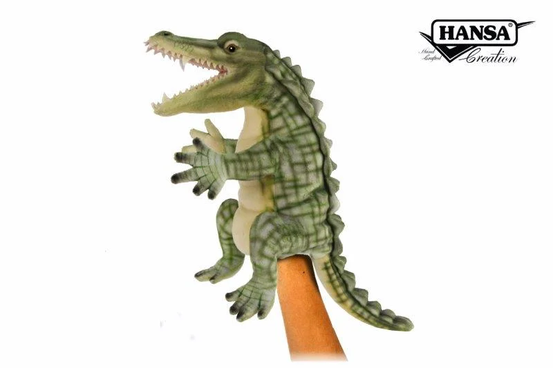 Hansa Crocodile Hand Puppet 27cm
