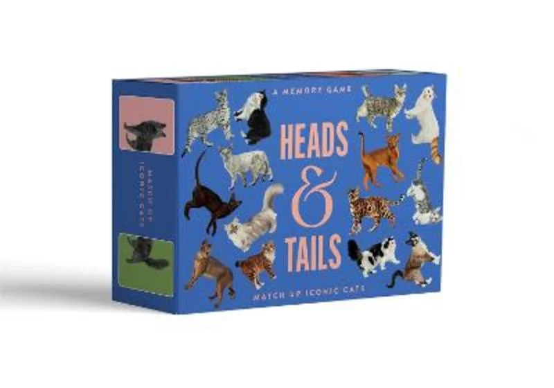 Heads and Tails Cat Memory Cards