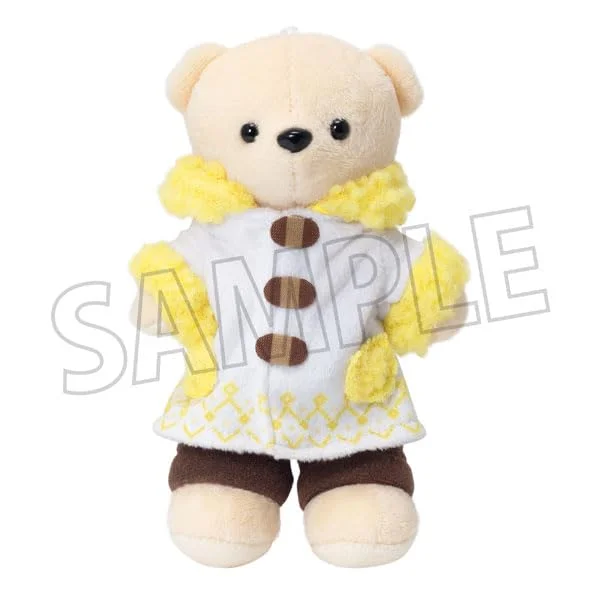 Kumamate Kumamate Duffle Coat Yellow Costume for Plush