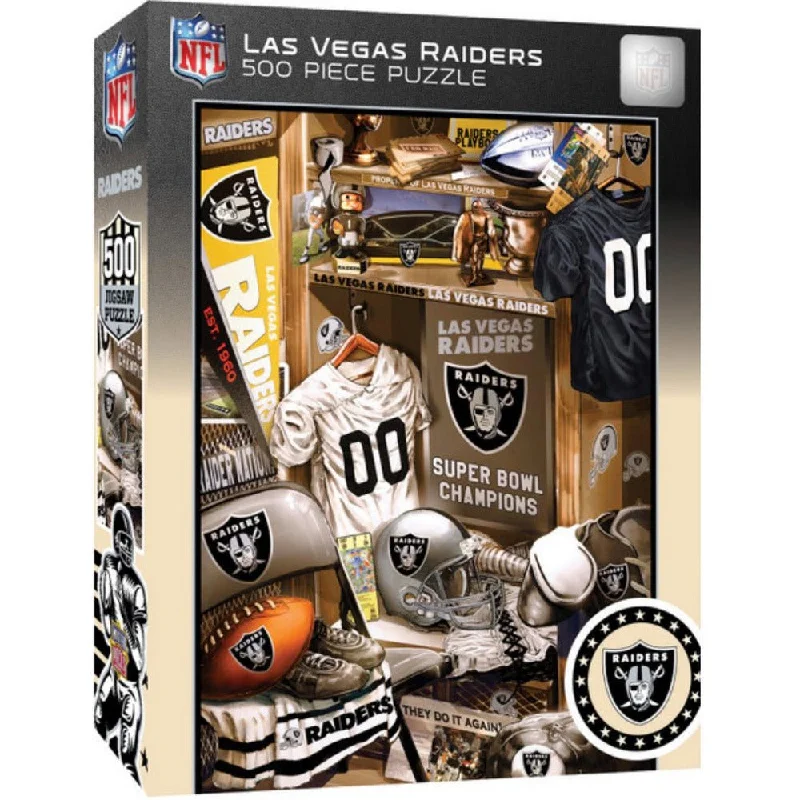 Las Vegas Raiders Locker Room Puzzle