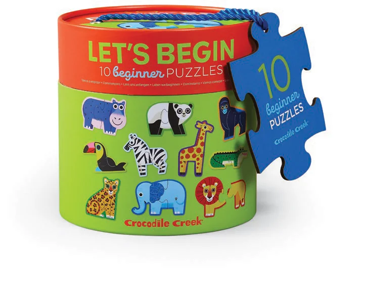 Let's Begin - Jungle - 100- Piece | Crocodile Creek