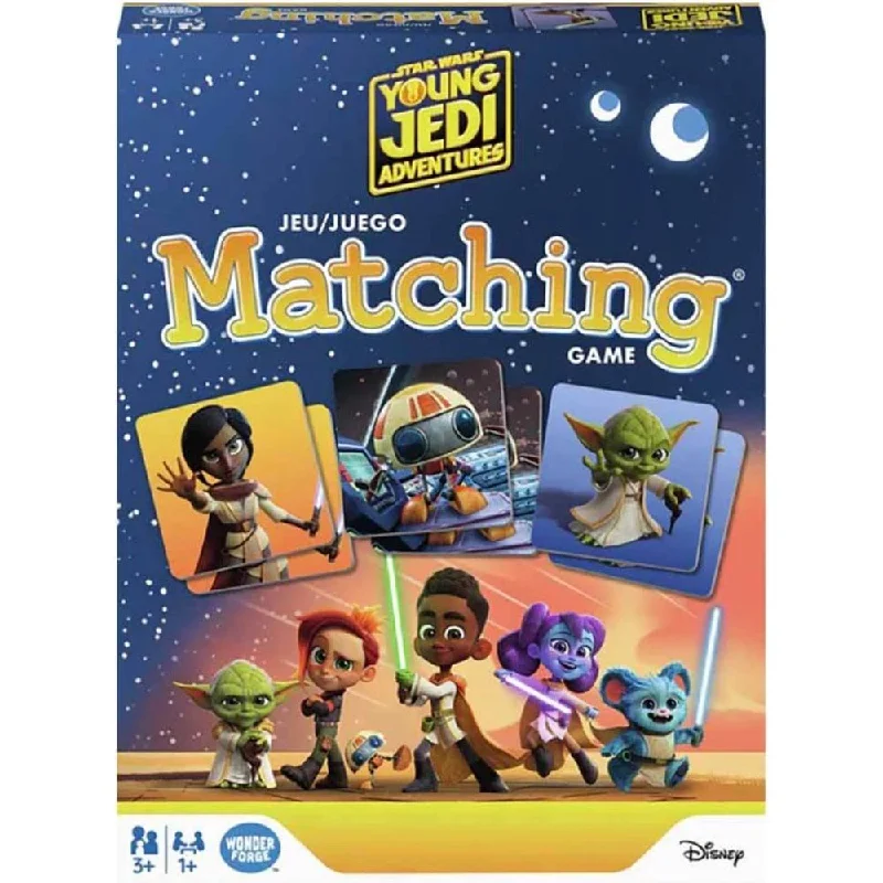 Matching game star wars young jedi adventures