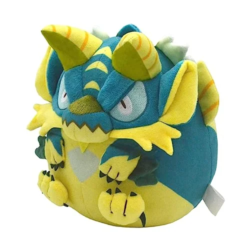 "Monster Hunter" Fuwa Tama Plush Zinogre