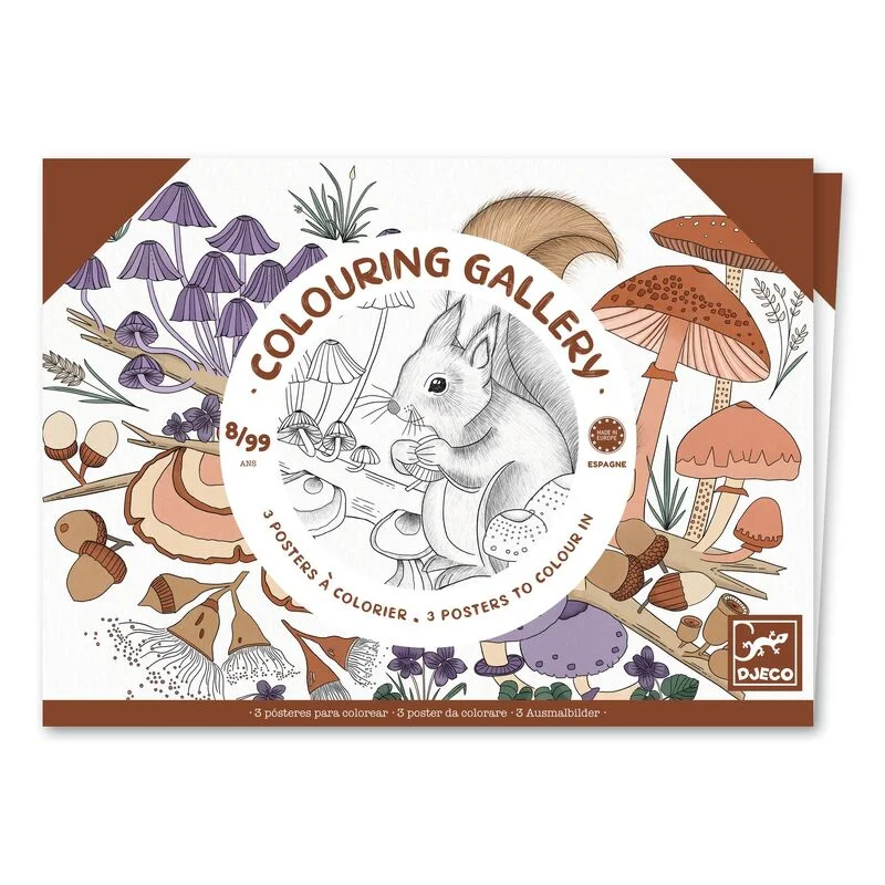 Naturalist Colouring Gallery
