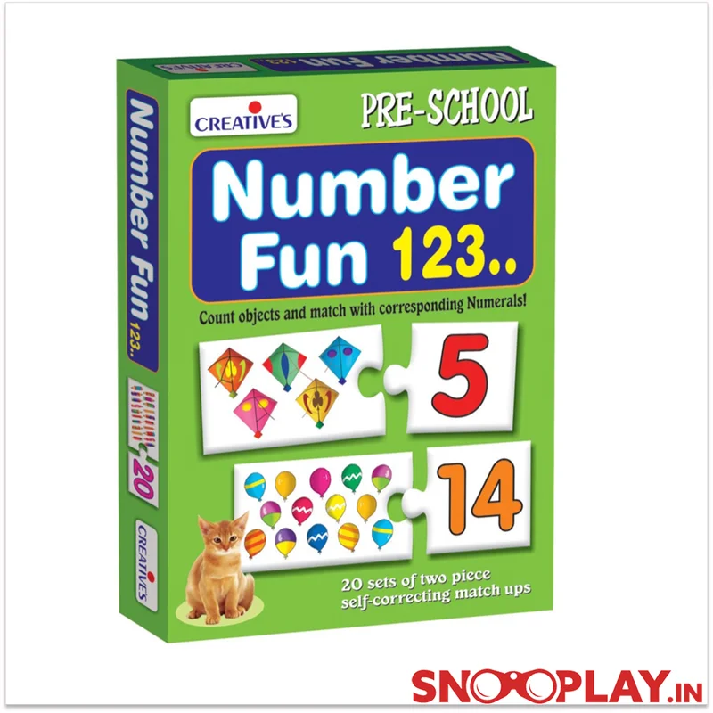 Number Fun 123 Jigsaw Puzzle (Learn Numbers)