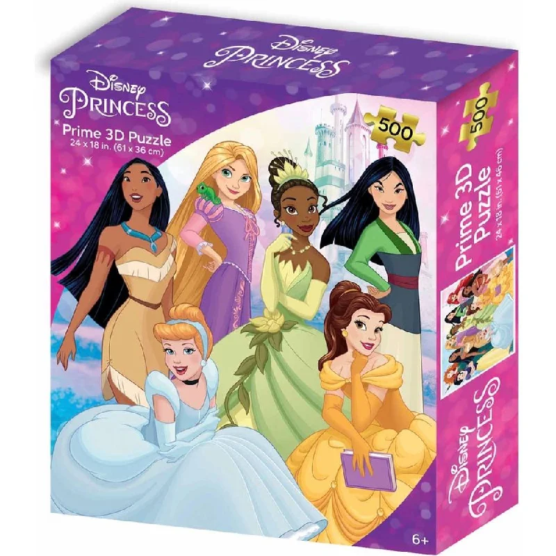 Princess Disney 3D Jigsaw  Puzzle 500pc